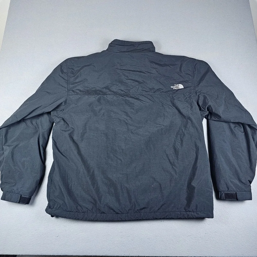 VTG The North Face Jacket Mens Extra Large Black Full Zip Fleece Lined Gorpcore